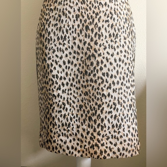 Diane Von Furstenberg Arianna Leopard Seath Dress | Size 10 - Picture 9 of 16